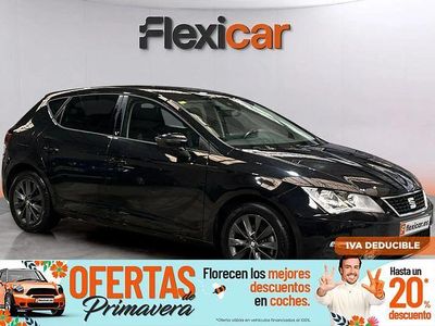 Usado Seat Leon Style 130 CV (95 kW) 2020 Negro