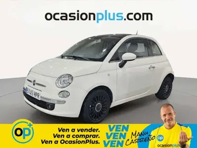 Usado Fiat 500 Lounge 95 CV (69 kW) 2013 Blanco Utilitario