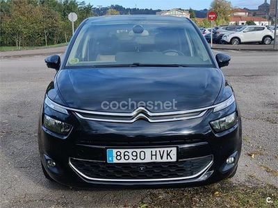 Negro Usado 2014 Citroën C4 Picasso Exclusive Monovolumen | 9000 € (Precio justo)