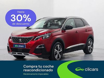 Usado Peugeot 3008 GT-line 130 CV (95 kW) 2018 Rojo SUV