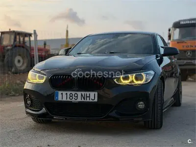 Käytetty BMW 120 M Sport 177 HP (130 kW) 2016 Musta Viistoperä