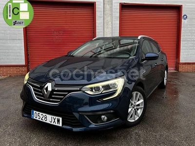 Usado Renault Mégane GrandTour Zen 132 CV (97 kW) 2017 Azul Familiar