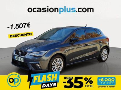 Usado Seat Ibiza FR 110 CV (80 kW) 2023 Gris Berlina