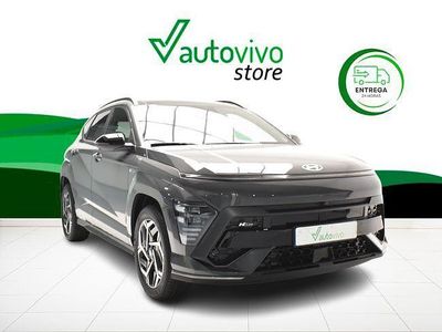Usado Hyundai Kona N Line 129 CV (94 kW) 2025 Gris SUV