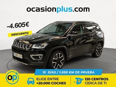 Blanco Usado 2021 Jeep Compass Limited SUV | 17.150 € (Precio justo)