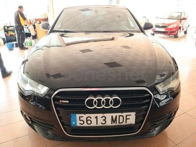 Usado Audi A6 177 CV (130 kW) 2013 Negro Familiar