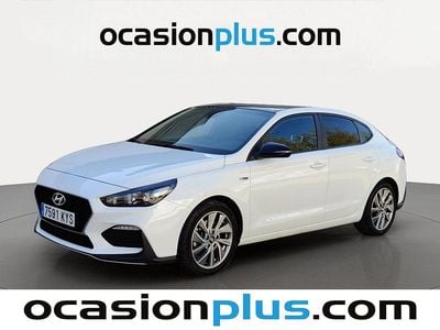 Usado Hyundai i30 N Line 120 CV (88 kW) 2019 Blanco Berlina