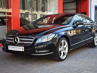 Usado Mercedes CLS350 265 CV (194 kW) 2012 Negro Coupe