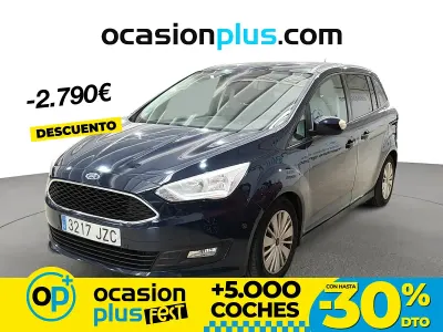Begagnad Ford C-MAX Trend+ 120 HK (88 kW) 2017 Blå Minibuss