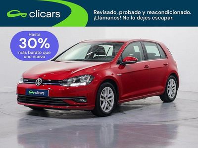 Usado VW Golf VII Edition 130 CV (95 kW) 2019 Rojo Berlina