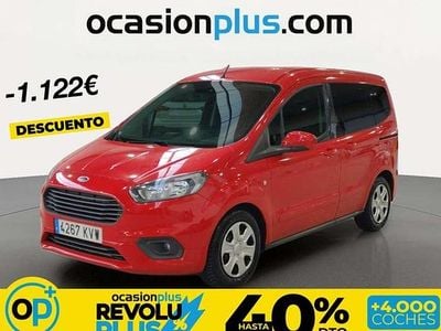 Usado Ford Tourneo Trend 102 CV (75 kW) 2019 Rojo Van