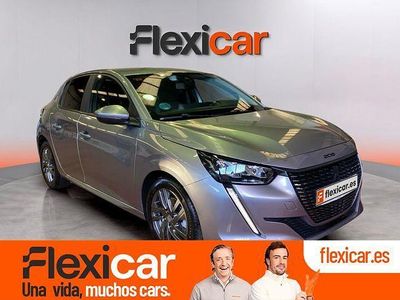 Usado Peugeot 208 Active 100 CV (73 kW) 2021 Gris Utilitario