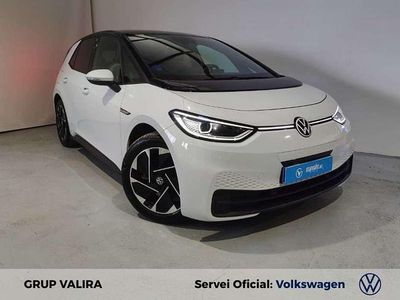 Begagnad VW ID.3 Pro 106 kW (145 HK) 2021 Vit Halvkombi