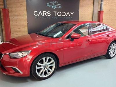 Brugt Mazda 6 Luxury 150 HK (110 kW) 2015 Rød Sedan