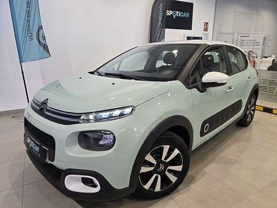 Usado Citroën C3 Feel 82 CV (60 kW) 2019 Verde Berlina