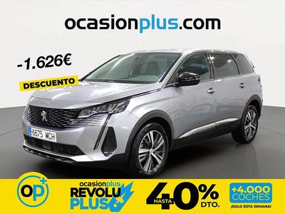 Usado Peugeot 5008 Allure 130 CV (95 kW) 2022 Gris SUV