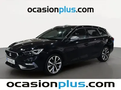 Usado Seat Leon FR 150 CV (110 kW) 2025 Negro Monovolumen