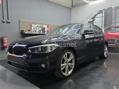 Usado BMW 118 143 CV (105 kW) 2016 Negro Utilitario