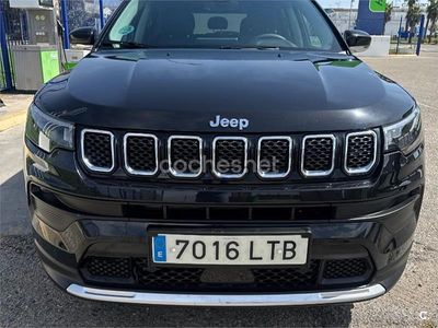 Käytetty Jeep Compass Limited 150 HP (110 kW) 2021 Musta Katumaasturi