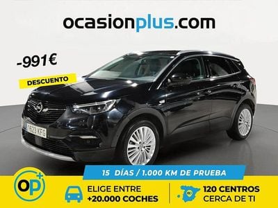 Usado Opel Grandland X Excellence 120 HP (88 kW) 2017 Preto SUV
