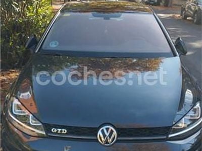 Negro Usado 2016 VW Golf GTD Berlina | 16.999 € (Precio justo)