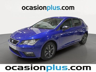 Usado Seat Leon Style 130 CV (95 kW) 2020 Azul Utilitario