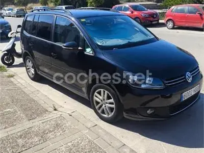Usado VW Touran Edition 105 CV (77 kW) 2011 Negro Monovolumen