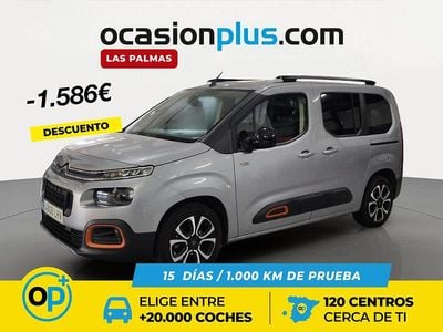 Usado Citroën Berlingo Shine 102 CV (75 kW) 2020 Gris Monovolumen