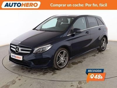 Usado Mercedes B200 AMG line 135 CV (99 kW) 2016 Azul Monovolumen