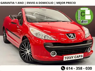 Usado Peugeot 207 CC 120 CV (88 kW) 2008 Rojo Descapotable