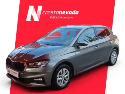 Usado Skoda Fabia Selection 80 CV (58 kW) 2024 Gris / plata Utilitario