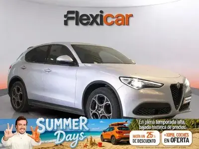 Usado Alfa Romeo Stelvio Sprint 200 CV (147 kW) 2022 Gris SUV