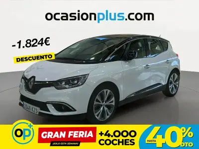 Usado Renault Scénic Zen 140 CV (102 kW) 2019 Blanco Monovolumen