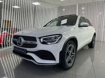 Blanco Usado 2021 Mercedes GLC300 SUV | 43.990 € (Precio justo)