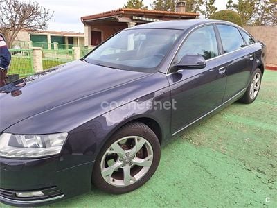 Usado Audi A6 170 CV (125 kW) 2010 Gris / plata Berlina