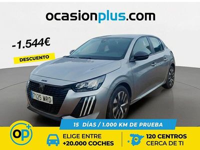 Usado Peugeot 208 Active 100 CV (73 kW) 2024 Gris Utilitario
