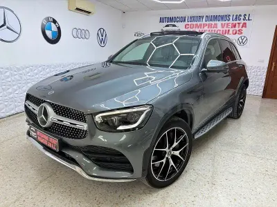 Usado Mercedes GLC300e 306 CV (225 kW) 2021 Gris / plata SUV