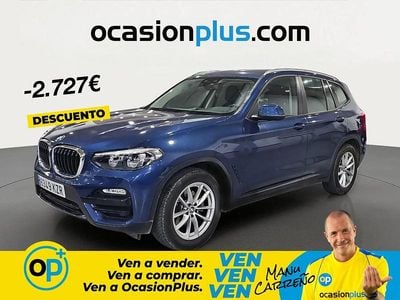 Begagnad BMW X3 150 HK (110 kW) 2019 Blå SUV