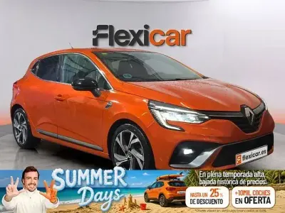 Usado Renault Clio RS Line 100 CV (73 kW) 2020 Naranja