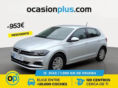 Usado VW Polo Edition 75 CV (55 kW) 2018 Gris Utilitario