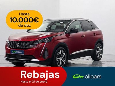 Rojo Usado 2021 Peugeot 3008 Allure SUV | 16.390 € (Precio justo)