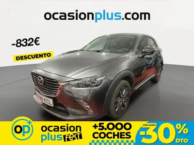 Occasion Mazda CX-3 Luxury 120 ch (88 kW) 2017 Gris SUV