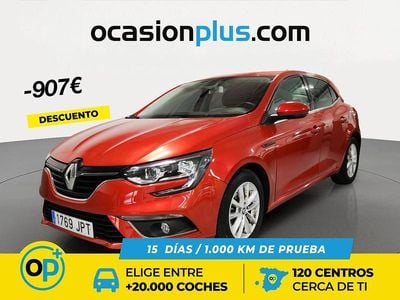 Usado Renault Mégane IV Intens 130 CV (95 kW) 2016 Rojo Berlina