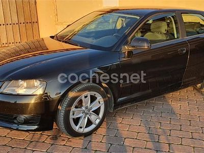 Negro Usado 2008 Audi A3 Ambiente Berlina | 10.000 € (Caro)