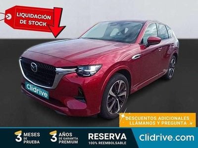 Usado Mazda CX-60 Exclusive-Line 327 CV (240 kW) 2022 Rojo SUV