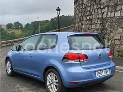 Usado VW Golf VI Sport 105 CV (77 kW) 2010 Azul Utilitario
