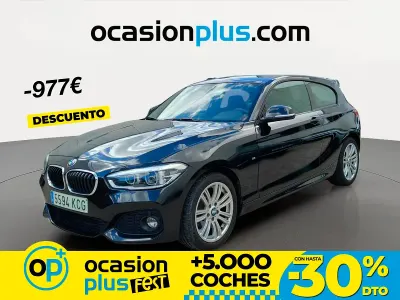 Usado BMW 116 116 CV (85 kW) 2017 Negro Utilitario