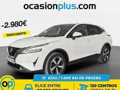 Usado Nissan Qashqai N-Connecta 158 CV (116 kW) 2023 Blanco SUV
