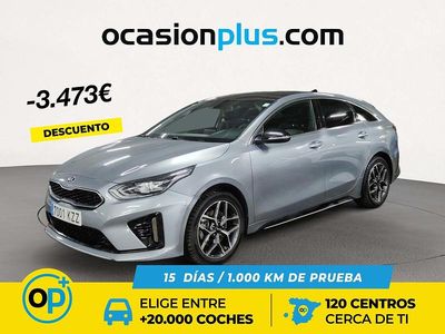 Usado Kia ProCeed GT-Line 140 CV (102 kW) 2019 Gris / plata Utilitario