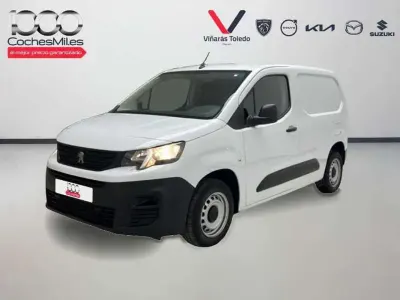 Usado Peugeot Partner S 102 CV (75 kW) 2022 Blanco Monovolumen